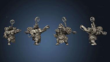 3D model Orc Boss body (STL)