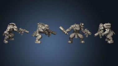 3D model orks size Grenade Boy (STL)