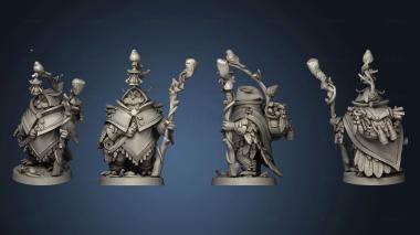 3D model owlfolk forestkeeper hood (STL)