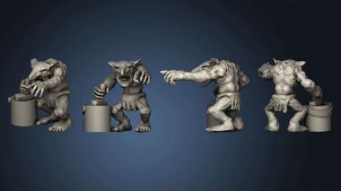 3D model Paint Goblin 4 (STL)