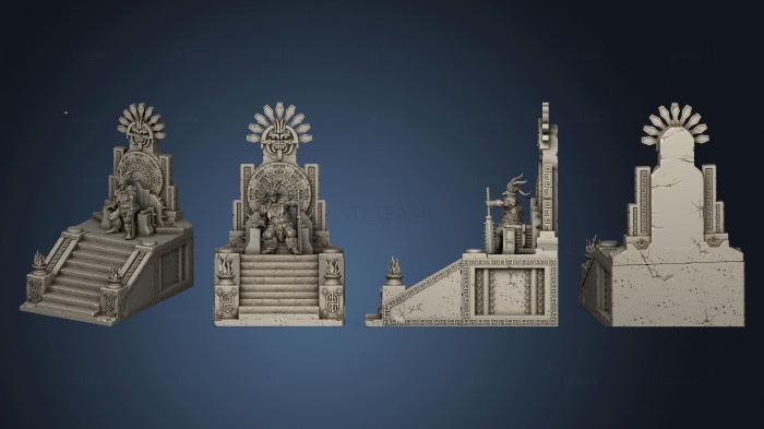 3D модель Пантеон тела Уицилопочтли ацтеков (STL)