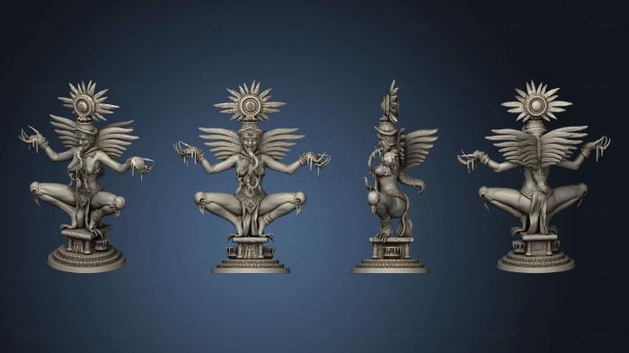Статуэтки герои, монстры и демоны Pantheon of Aztecs Tlaltecuhtli base