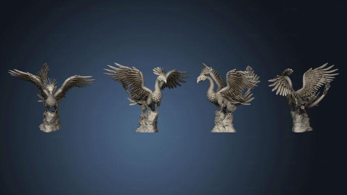 3D model Peacock Griffin Large (STL)