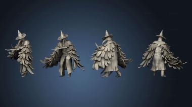 3D model Plague Doctor Fighting (STL)