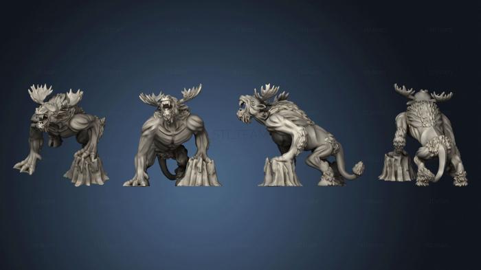 3D model Polly Grimm Fantasy Forest Beast (STL)