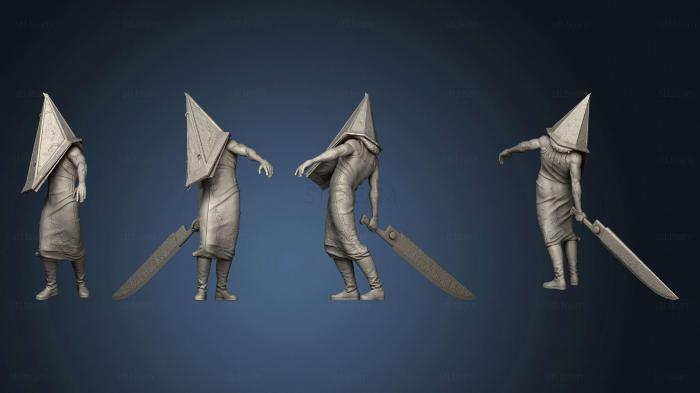 Статуэтки герои, монстры и демоны Pyramid Head Silent Hill