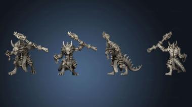 3D model Qunk The Shaman (STL)