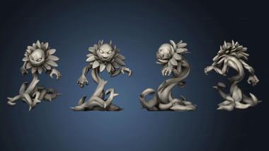 3D model Ravenous Roses 01 (STL)