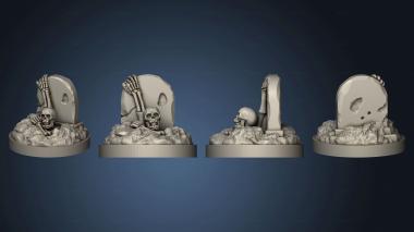 3D модель Набор Восходящих Скелетов 03 (STL)