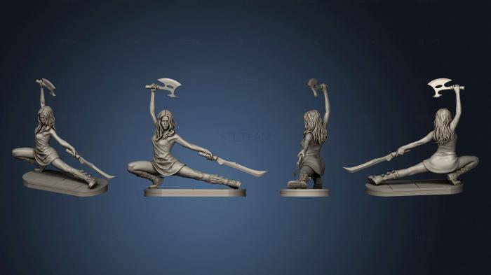 3D model River Tam Full Figure Axe Blade (STL)