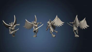 3D model Rose winged (STL)