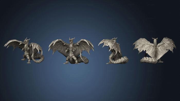 3D model RPG War Dragon Split (STL)