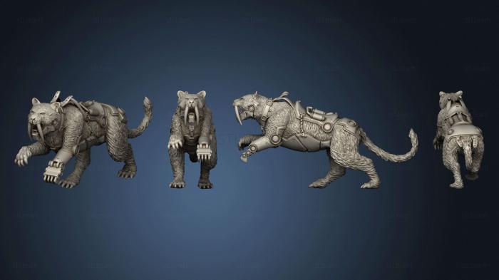 Статуэтки герои, монстры и демоны sabertooth tiger 1