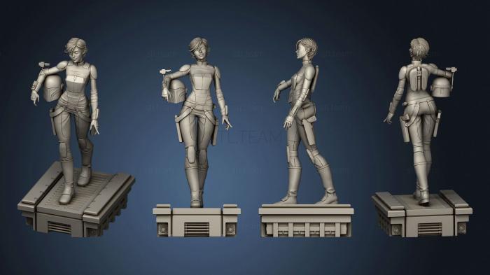 3D модель Сабина Рен из Звездных войн (STL)