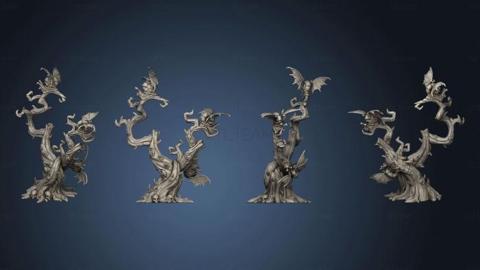 Статуэтки герои, монстры и демоны Scenery Elements from the Keryd dum cursed tree
