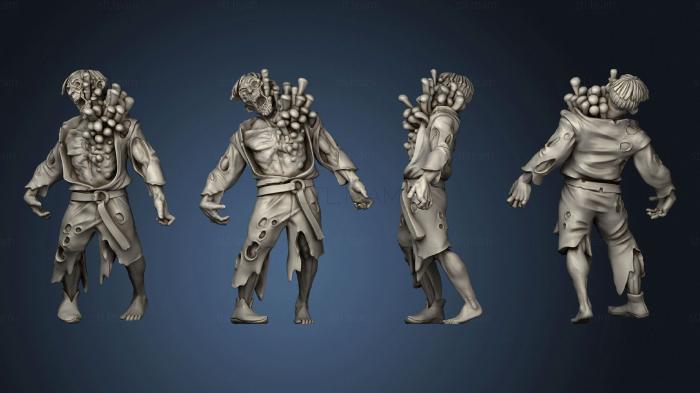 3D model Shroom Zombie 2 (STL)