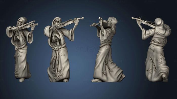 Skeleton Musician Violin