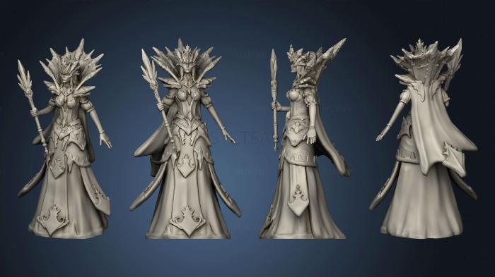 3D модель Снежная Королева (STL)