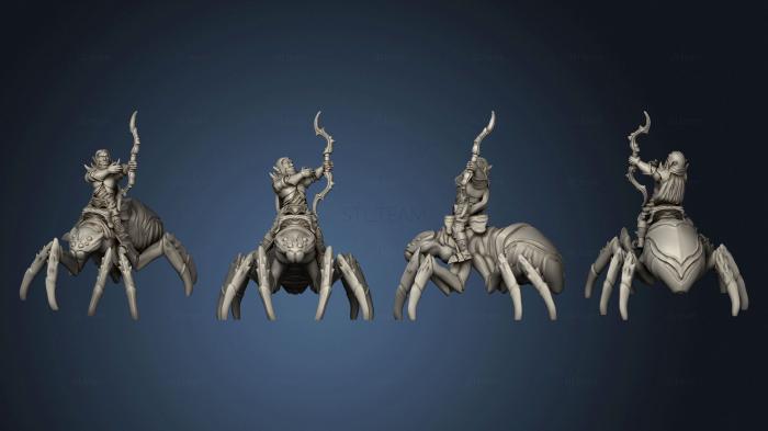 Статуэтки герои, монстры и демоны Spider Mounted Warrior