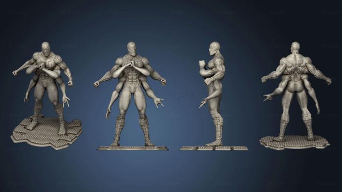 3D модель Человек-паук с Шестью Руками (STL)