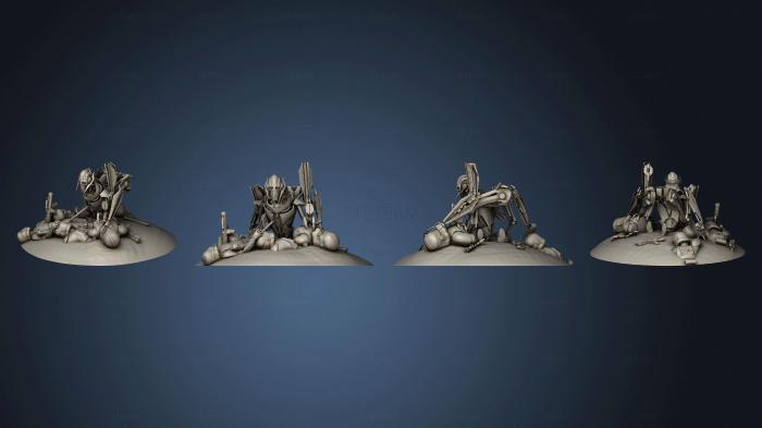 3D модель Генерал гривус из звездных войн (STL)