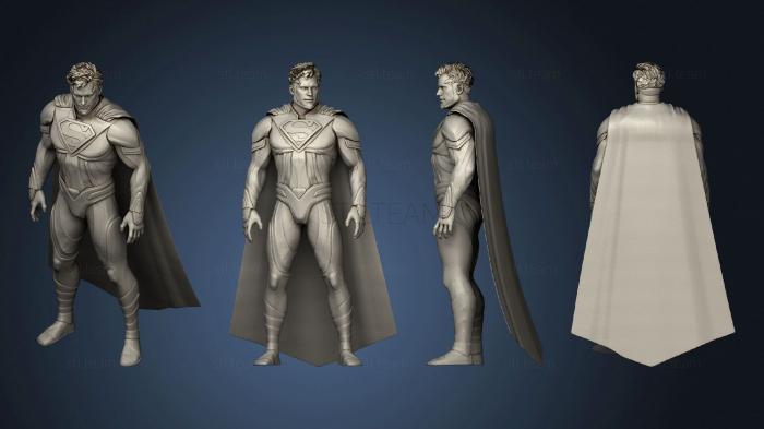 3D модель Супермен в джее 2 (STL)