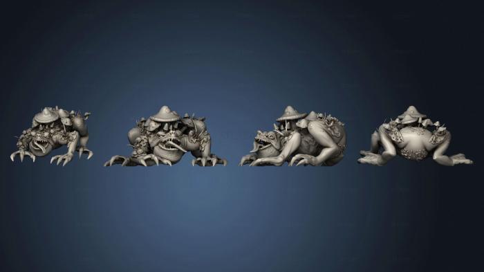 3D model Swamp Giant Toad A (STL)