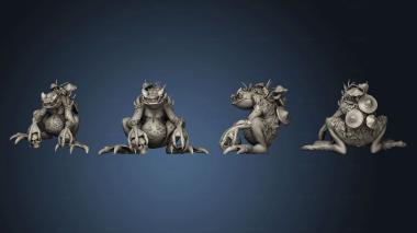 3D model Swamp Giant Toad B (STL)