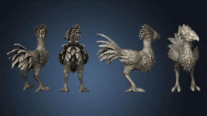 3D модель Ужасная Птица, Дикая, Крупная (STL)