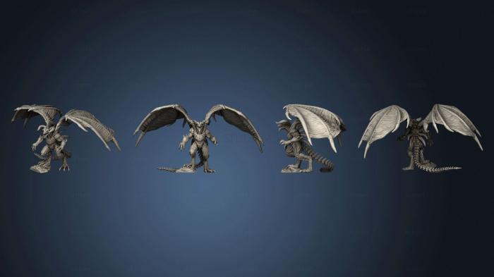 3D модель Гигантский Дракон Ужаса (STL)