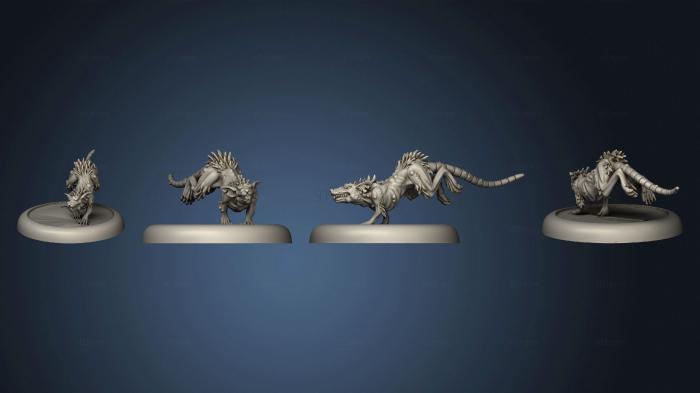 3D model The Cult of Yurei Plague Rats 1 (STL)