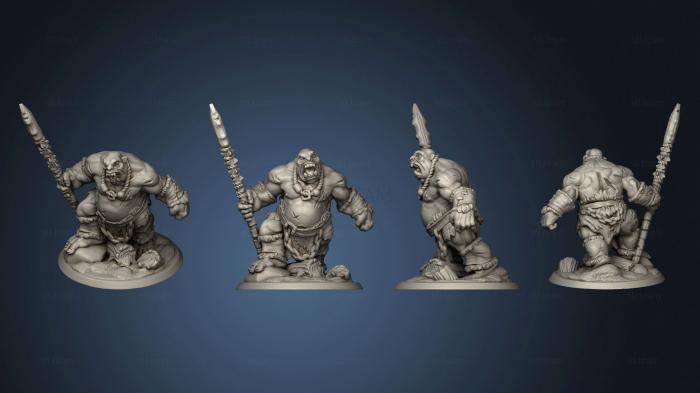 3D model The Horde Ogres Set of 4 02 (STL)