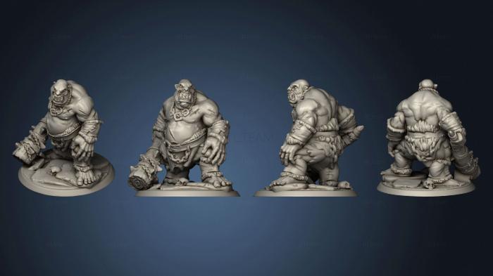 3D model The Horde Ogres Set of 4 (STL)