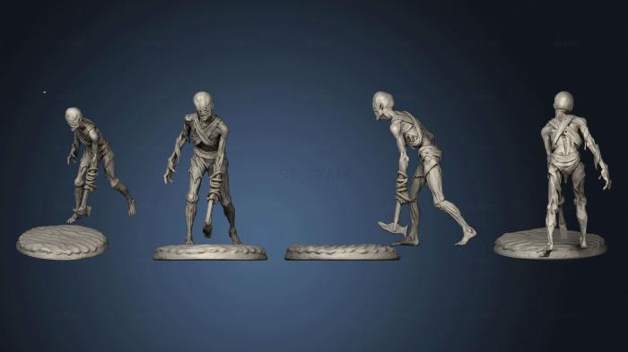 3D модель Рисский зомби 02 (STL)