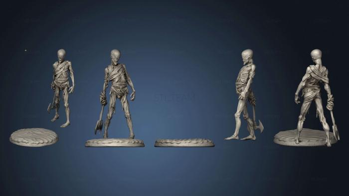 3D модель Рисс Зомби 10 (STL)