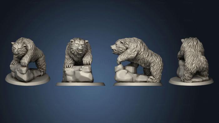3D model The Wilderness Bears Set of 2 v 3 (STL)