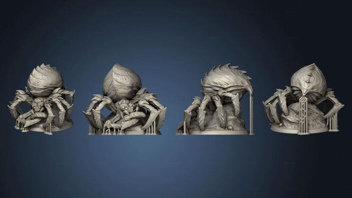 3D модель Гигантские пауки Дикой природы, Набор из 3 02 (STL)