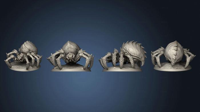 3D модель Гигантские пауки Дикой природы, Набор из 3 в (STL)