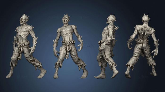 Статуэтки герои, монстры и демоны Thorn Zombie