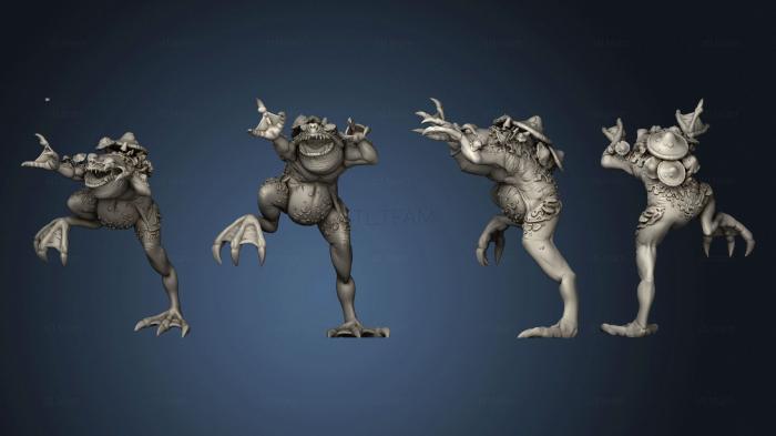 3D model Throwback Giant Toad C (STL)