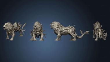 3D model Thunder Lion Armored Large (STL)