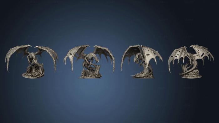 3D модель Освобожденный Дракон Завершен (STL)