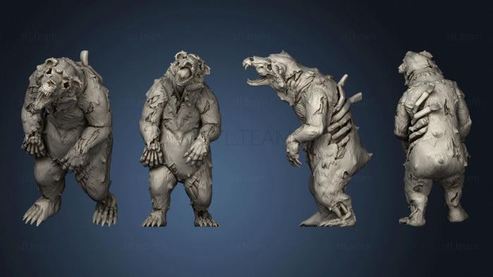 3D model Undead Bear A (STL)