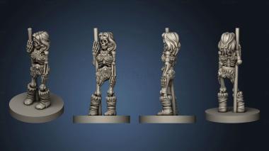 3D model Undead Heroes of the Realm Acrobat (STL)