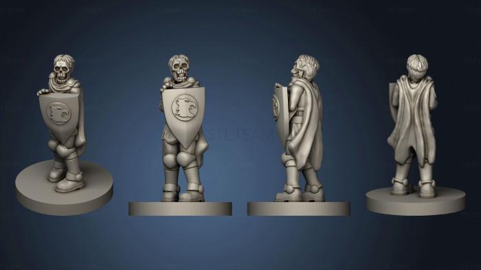 3D модель Кавалер нежити - героев королевства (STL)