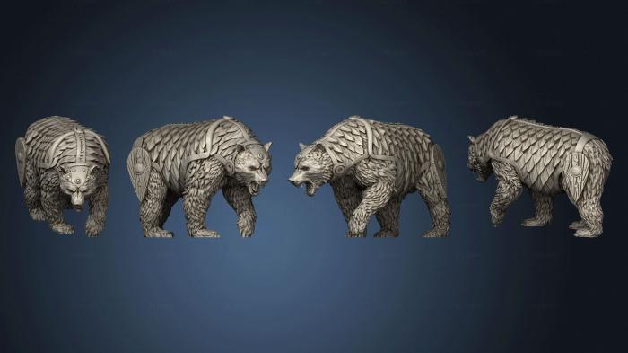 3D модель Медведь Империи Медведицы Б (STL)