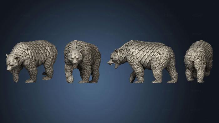 3D модель Медведь Империи Урса (STL)