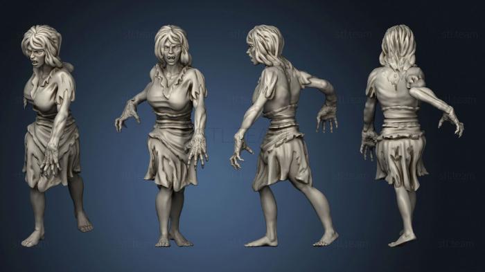 3D модель Порождение Вампира Женского Пола (STL)
