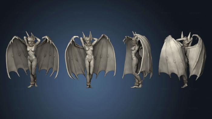 3D model Vampires Bat Succubus (STL)