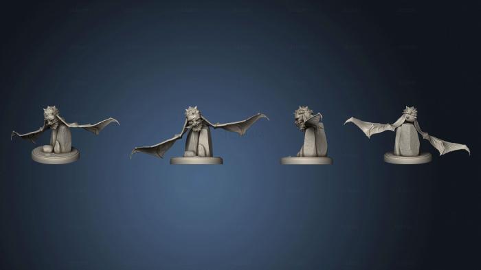 3D модель Вампиры С Летающей Головой Сумасшедшие v 3 (STL)